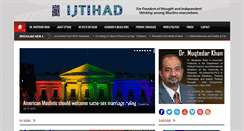 Desktop Screenshot of ijtihad.org