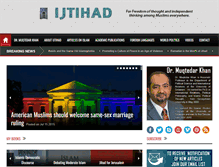 Tablet Screenshot of ijtihad.org